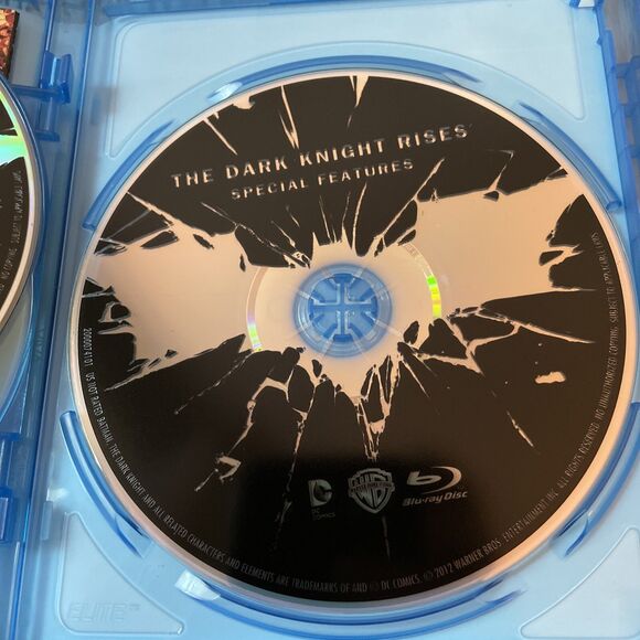 Dark Knight Rises (Blu-ray & DVD, 2012) 3 Disc Set Special Features Batman - Picture 9 of 16
